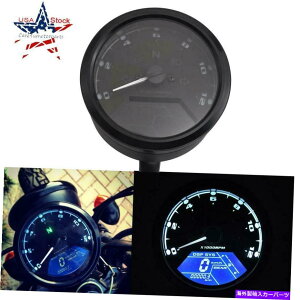 ^R[^[ I[goCLCDfW^Xs[h[^[^R[^[Q[Wsvn[[z_č Motorcycle LCD Digital Speedometer Tachometer Gauge Odometer for Harley Honda US