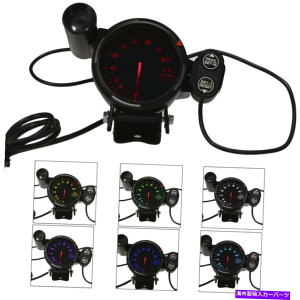^R[^[ 3.5C`J[I[g11000 rpm^R[^[LEDQ[W7F̃obNCgJ0L5 3.5 Inch Car Auto 11000 RPM Tachometer LED Gauge with 7 Colors Backlight J0L5