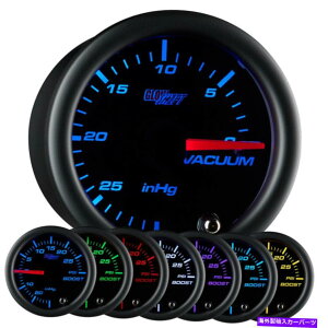 ^R[^[ 52mm GlowshiftubN7J[LED^Q[W[^[ 52mm GLOWSHIFT BLACK 7 COLOR LED VACUUM GAUGE METER