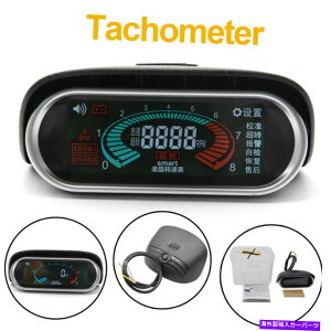 ^R[^[ J[LCD^R[^[fW^GW^`[^[Q[W50-9999RPMpԃgbN12V Car LCD Tachometer Digital Engine Tacho Meter Gauge 50-9999RPM for Car Truck 12V