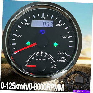 ^R[^[ ^R[^[GPSXs[h[^[Q[W85mm 85mm 0-125km/hI[gJ[{[gp0-8000rpm GPS Speedometer Gauge with Tachometer 85mm 0-125km/h 0-8000RPM For Auto Car Boat