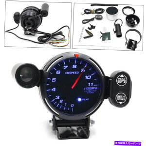 ^R[^[ 12V^R[^[Q[ẂAVtgCg+XebsO[^[rpm3.5 "I[g[^[[h܂@ 12V Tachometer Gauge LED 3.5" Auto Meter with Shift Light+Stepping Motor RPM@