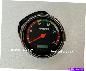 ^R[^[ 85mm^R[^[3000RPMԃ[^[gbNԃ{[gfB[[GW^`RPM 85mm Tachometer 3000RPM With Hour meter Truck Car Boat Diesel Engine Tacho rpm