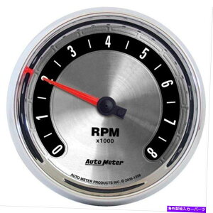 ^R[^[ I[g[^[1298AJ̋ؓAiOQ[WdC^R[^[3 3/8C`_bV AutoMeter 1298 American Muscle Analog Gauge Electric Tachometer 3 3/8in In Dash