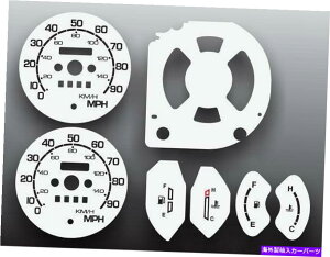 ^R[^[ 1986-1988smuraim^bnXNGAxg_bVzCgtFCXQ[W 1986-1988 Suzuki Samurai Non-Tach Square Vent Dash White Face Gauges