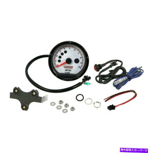 ^R[^[ QuickCar 63-001 Redline Multi Recall^R[^[0-10,000 rpm LED LIT White Face QuickCar 63-001 Redline Multi Recall Tachometer 0-10,000 RPM LED Lit White Face