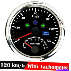 ^R[^[ 2 in1 85mmfW^J[{[gGPSXs[h[^[0-120km/h^R[^[Q[W0-8000rpm 2 In1 85mm Digital Car Boat GPS Speedometer 0-120KM/H Tachometer Gauge 0-8000RPM