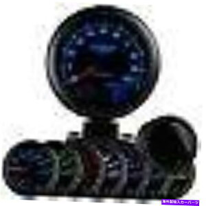 ^R[^[ 95mm Glowshift Tinted 7J[LED_bV{[h^R[^[W/VtgCg-GS -T709 95mm GlowShift Tinted 7 Color LED Dashboard Tachometer w/ Shift Light - GS-T709