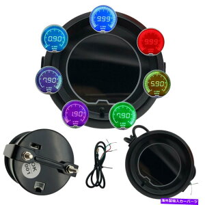 ^R[^[ 2 "52mm 7J[LEDfBXvCELEC 0-9999 RPM^R[^[^`Q[WJ[[^[VK 2" 52mm 7 Color LED Display Elec 0-9999 RPM Tachometer Tacho Gauge Car Motor New