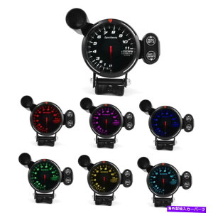 �^�R���[�^�[ 3.5 �J�[�|�C���^�[�^�R���[�^�[�Q�[�WRPM���[�^�[�����X�e�b�p�[���[�^�[7�J���[LED 3.5 Car Pointer Tachometer Gauge RPM Meter High Speed Stepper Motor 7 Color LED�y���s�A���i�z