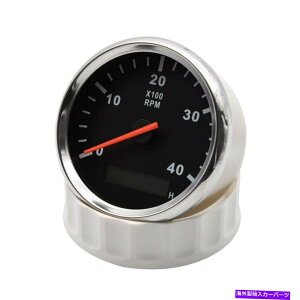 ^R[^[ 85mmԃfW^}^R[^[^`{[gQ[Ww/ red led hourmeter 4000rpm 85mm Car Digital Marine Tachometer Tacho Boat Gauge W/ Red LED Hourmeter 4000RPM