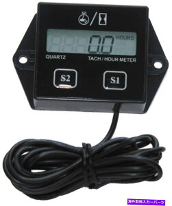 ^R[^[ fW^^R[^[A[[^[W/ MAX RPMR[24Xg[NGWZbg\ Digital Tachometer Hour Meter w/ Max RPM Recall 2 & 4 Stroke Engine Resettable