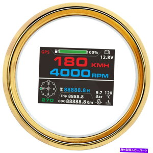 ^R[^[ 10IN1@\85mm GPSXs[h[^[^R[^[Q[W/{g[^[ 10in1 Multi-Function 85mm GPS Speedometer Tachometer Water Temp Gauge/Volt Meter