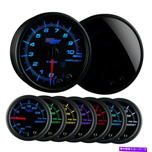 ^R[^[ O[VtgF7J[3 3/4 "C_bV^R[^[Q[WGlowshift GS-T716 Glow Shift Tinted 7 Color 3 3/4" In-Dash Tachometer Gauge Glowshift GS-T716