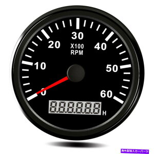 ^R[^[ Ԃ̃{[ggbN85mm LCDfW^^R[^[hourmeter rev counter 6000rpm 12-24V Car Boat Truck 85mm LCD Digital Tachometer Hourmeter REV Counter 6000RPM 12-24V