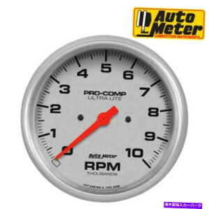 ^R[^[ 4498EgCgC_bV^R[^[AiOVo[5 "Q[W0-10000 rpm AutoMeter 4498 Ultra-Lite In-Dash Tachometer Analog Silver 5" Gauge 0-10000 RPM