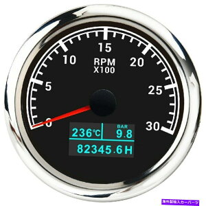 ^R[^[ 85mm^R[^[Q[WIC͎ԃ[^[0-3000 rpm for car boat 85mm Tachometer Gauge Water Temp Oil Pressure Hour Meter 0-3000 RPM for Car Boat