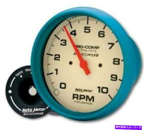 �^�R���[�^�[ Aut4594 Autometer 4594�E���g���i�C�g�^�R���[�^�[�A5 �A10k rpm�Adash�Aw/peak AUT4594 Autometer 4594 Ultra-Nite Tachometer, 5, 10K Rpm, In-Dash, W/Peak�y���s�A���i�z