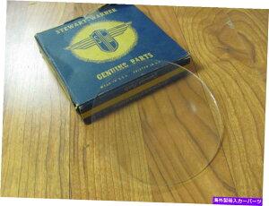 ^R[^[ mXX`[g[i[KXQ[WYXs[h[^[Tach 413911Xs[h^R[^[ NOS Stewart Warner Glass Gauge Lens Speedometer Tach 413911 Speedo Tachometer