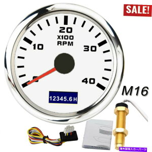 �^�R���[�^�[ 52mm�|�C���^�[�^�R���[�^�[4000 rpm�^�`�����[�^�[�Q�[�W�t��RPM�Z���T�[�p�ԃ{�[�g 52mm Pointer Tachometer 4000 RPM Tacho Meter Gauge With RPM Sensor For Car Boat�y���s�A���i�z
