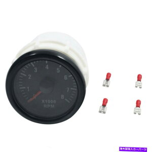 ^R[^[ 0-8ix1000jrpm ledfBXvCjo[T2C`52mmdC^R[^[Q[W 2 inch 52mm Electrical Tachometer Gauge for 0-8(x1000) RPM LED Display Universal