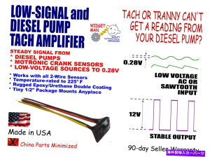 ^R[^[ ᏬlTach^R[^[A_v^[AvA0.28V܂ŃgK[ LOW- SMALL-SIGNAL TACH TACHOMETER ADAPTER AMPLIFIER, Triggers Down to 0.28V