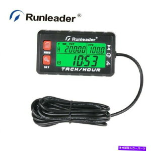 ^R[^[ iԁjfW^A[[^[^R[^[eiX}C_[A[gRPMŊ@ATV (Red)Digital Hour Meter Tachometer Maintenance Reminder Alert RPM Lawn Mower ATV