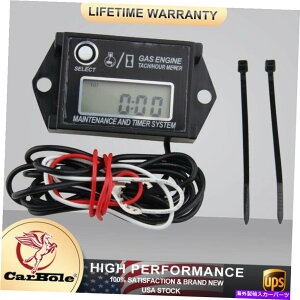 ^R[^[ hfW^~j^Cj[^R[^[Tach Hour Meter\ȃWu^C}[č Waterproof Digital Mini Tiny Tachometer Tach Hour Meter Adjustable Job Timer US
