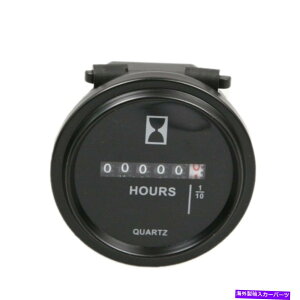 ^R[^[ 2 "ۂNH[c12-24-48 Vԃ[^[{[gŐgN^[Q[W8-80VDC 2" Round Quartz 12-24-48 V Hour Meter Hourmeter Boat Lawn Tractor Gauge 8-80VDC