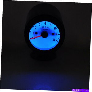 ^R[^[ ubNVFzCg_C2 "52mmLED^`^R[^[rpmQ[W[^[ Black Shell White Dial 2" 52mm Car LED Tacho Tachometer RPM Gauge Meter