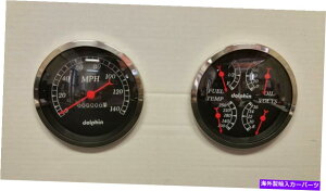 ^R[^[ 5g 5 '^bNzbgbhAjo[܂ރNAbhubNJXg[gbhQ[WZbg 5 g Quad Black Mech Street Rod Gauge Set INCLUDING 5' Tach HOT ROD, UNIVER