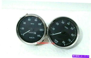 ^R[^[ X~XvJ100 mmXs[h[^[140 km/h^R[^[NbNCY Smiths Replica 100 mm Speedometer 140 km/h with Tachometer clock wise
