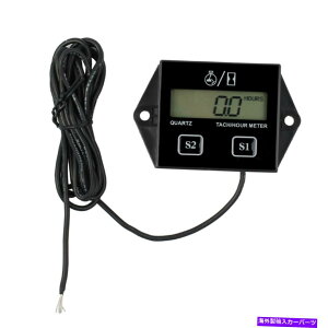 ^R[^[ fW^RPM^bNԃ[^[I[goC_[goCN2/4Xg[Np^R[^[Q[W Digital RPM Tach Hour Meter Tachometer Gauge For Motorcycle Dirt Bike 2/4 Stroke