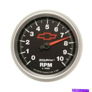 ^R[^[ ԃ[^[3697-00406 3-3/8 "C_bV^R[^[0-10; 000 rpm for chevy black new Auto Meter 3697-00406 3-3/8" In-Dash Tachometer 0-10;000 RPM For Chevy Black NEW