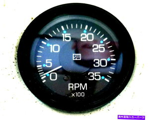 タコメーター VTGホッブス /スチュワートワーナー3500RPMタコメーター3-1 / 2ゲージSWディーゼルNOS VTG Hobbs / Stewart Warner 3500RPM Tachometer 3-1/2 Gauge SW Diesel NOS