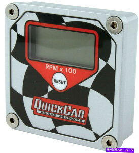 タコメーター QuickCar Racing Products 15000 rpm QuicktachデジタルタコメーターP/N 611-099 Quickcar Racing Products 15000 Rpm Quicktach Digital Tachometer P/N 611-099
