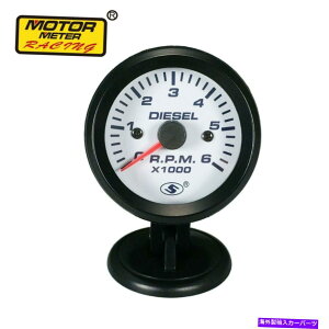 ^R[^[ fB[[GWp_bV52 mmjo[T^R[^[I^l[^[p6000 rpm 52 mm Universal Tachometer On Dash For Diesel Engine 6000 RPM For Alternator
