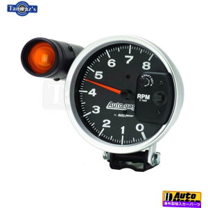 ^R[^[ 5 "^R[^[8,000 rpmVtgCgI[gQ[W - ubN 5" Pedestal Tachometer 8,000 RPM Shift Light Auto Gage - Black