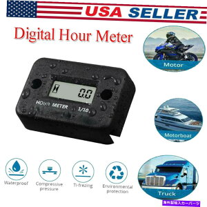 ^R[^[ I[goCd@{[gKXGWp̃fW^A[[^[Q[W Sensitive Digital Hour Meter Gauge for Motorcycle Generator Boat Gas Engine