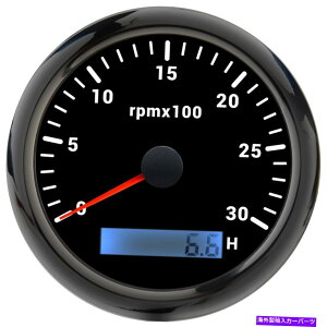 ^R[^[ 85mmh^R[^[0-3000RPMJ[{[g^`[^[Q[Wԃ[^[7color 85mm Waterproof Tachometer 0-3000RPM Car Boat Tacho Meter Gauge Hourmeter 7Color