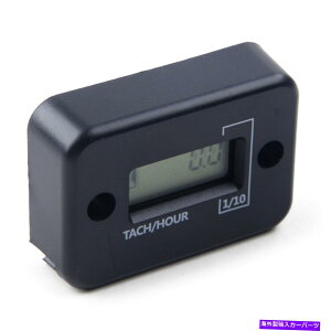 ^R[^[ hfW^^R[^[ԌvQ[WLCDtBbg4Xg[NKXGW Waterproof Digital Tachometer Hour Meter Gauge LCD Fit For 4 Stroke Gas Engine