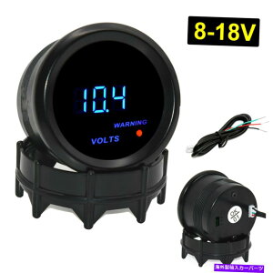 ^R[^[ 2C`52mmu[fW^LEDdEd[^[Q[W{[gJ[ԃgbN 2Inch 52mm Blue Digital LED Elec Volt Voltage Meter Gauge Boat Car Auto Truck