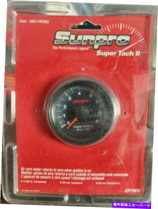 ^R[^[ SunPro CP7906 MINI 2 5/8 "^R[^[ubNiVÂXgbNj SUNPRO CP7906 MINI 2 5/8" TACHOMETER BLACK (NEW OLD STOCK)