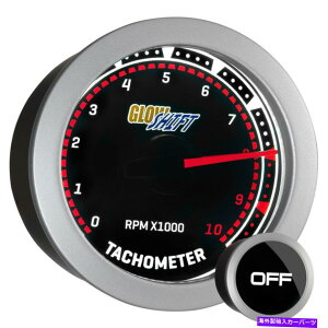 ^R[^[ 2 1/16 Glowshift Tachometer Tach RPMQ[W[^[LbgWFYVo[O 2 1/16 GlowShift Tachometer Tach RPM Gauge Meter Kit w Tinted Lens & Silver Ring