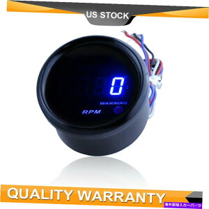 ^R[^[ 2 "52mmu[fW^LEDGbN0-9999 rpm^R[^[^`Q[WJ[[^[ 2" 52mm Blue Digital LED Elec 0-9999 RPM Tachometer Tacho Gauge Car Motor