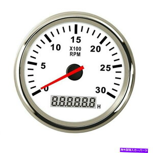 ^R[^[ 85mmh}^R[^[Q[WLCD^`fW^A[[^[0-3000rpm 85mm Waterproof Marine Tachometer Gauge LCD Tacho Digital Hour Meter 0-3000RPM