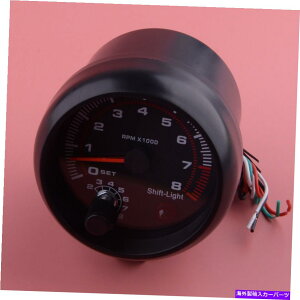^R[^[ 3.75 "jo[TJ[^R[^[^`Q[W[^[LEDVtgCg0- 8000RPM 12V 3.75" Universal Car Tachometer Tacho Gauge Meter LED Shift Light 0- 8000RPM 12V