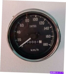 ^R[^[ NVbNX~X85 mm@BxvvJ180 kmph 3 3/8 "v Classic Smiths 85 mm mechanical speedometer replica 180 Kmph 3 3/8" Clockwise