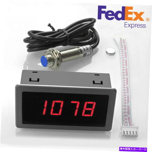 ^R[^[ 8-24V 4fW^[^[bhLED^R[^[RPMxQ[W[^[eX^[US US 8-24V 4 Digital Motor Red LED Tachometer RPM Speed Measure Gauge Meter Tester US