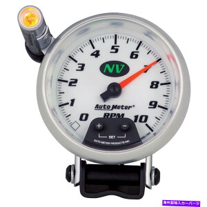 ^R[^[ 7390 NVV[Y^R[^[AVtgCgQ[WA3-3/4C`AdC AutoMeter 7390 NV Series Tachometer w/shift light Gauge, 3-3/4 in., Electrical